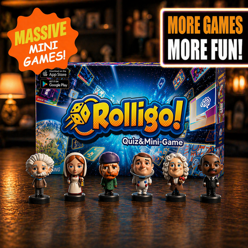 Rolligo Quiz Show Board Game