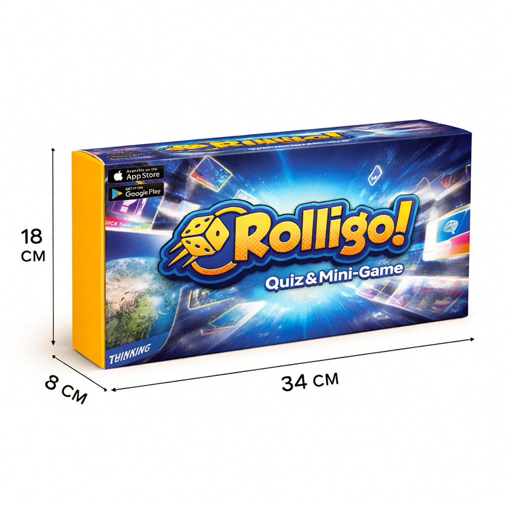 Rolligo Quiz Show Board Game